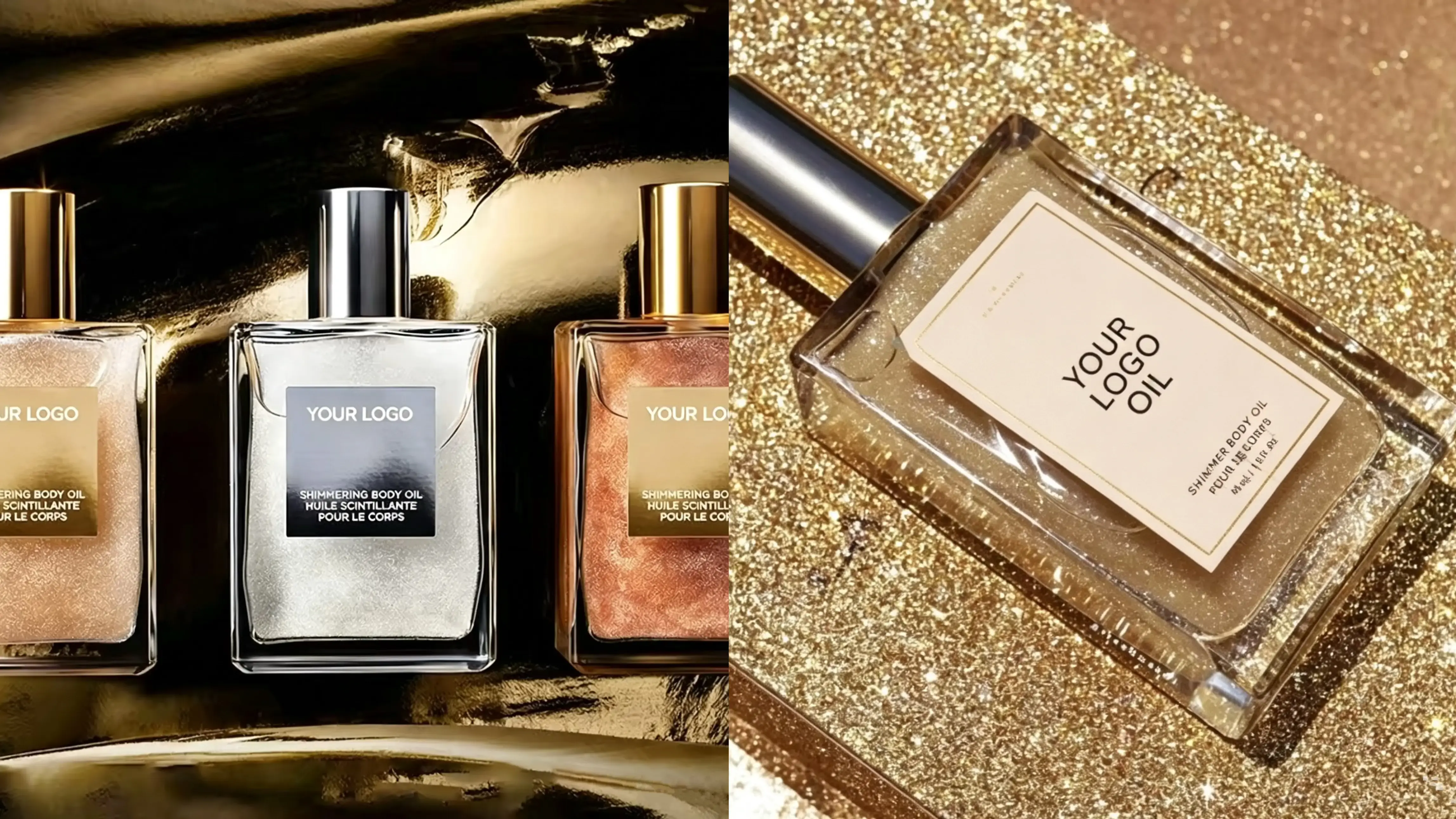 Shimmering Body Oils Shimmering Body Oils