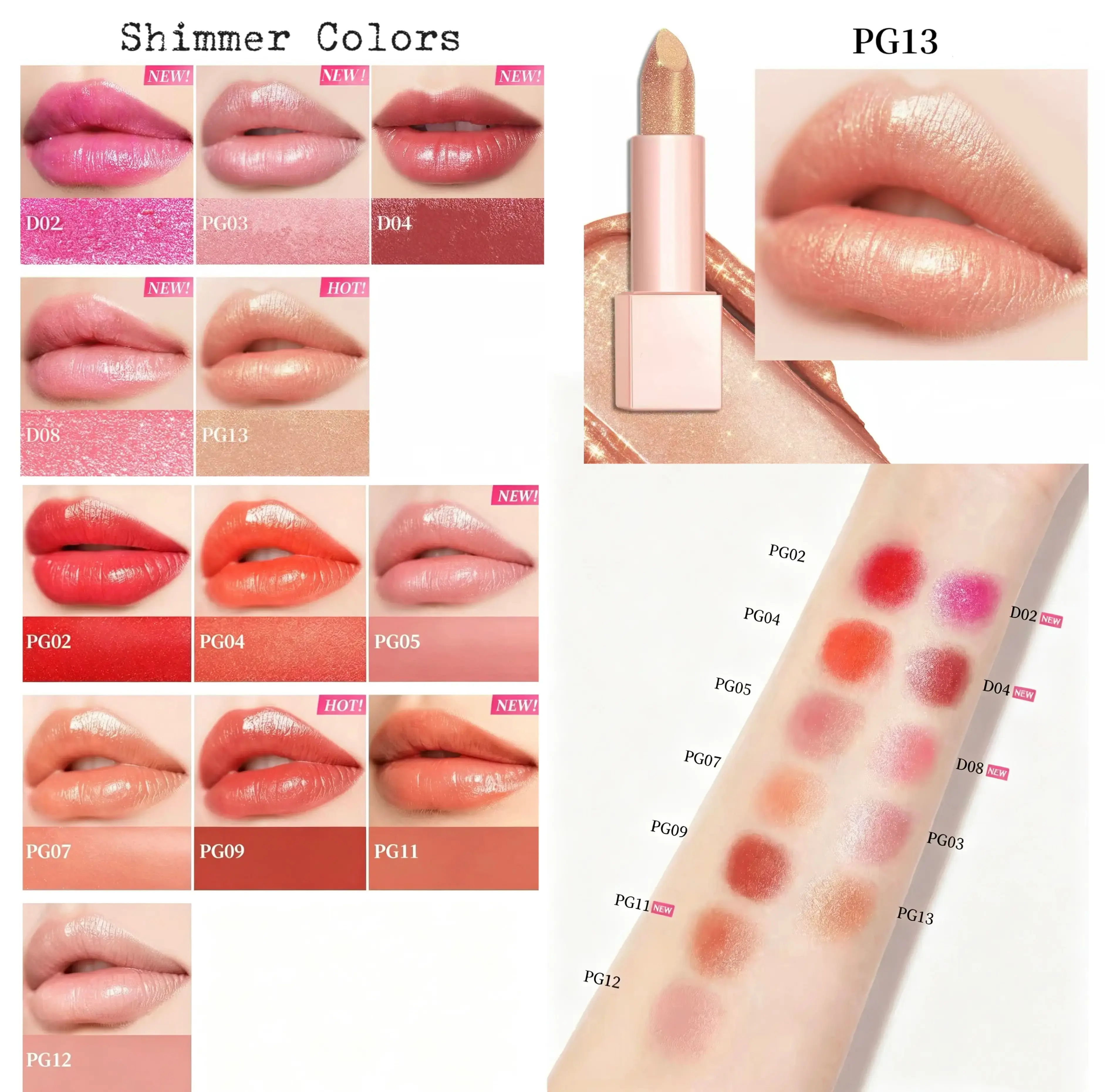 Galaxy Shimmer Glow Juicy Lipstick