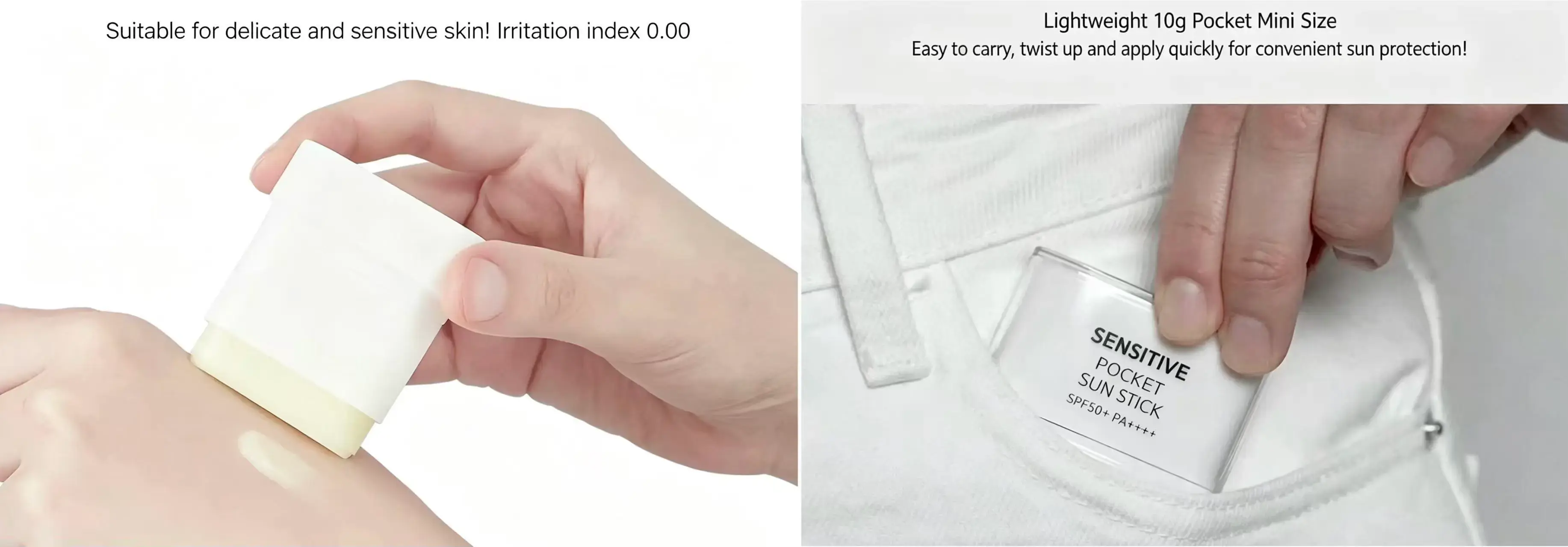 Sensitive Pocket Sun Stick (SPF50+ PA++++) 2