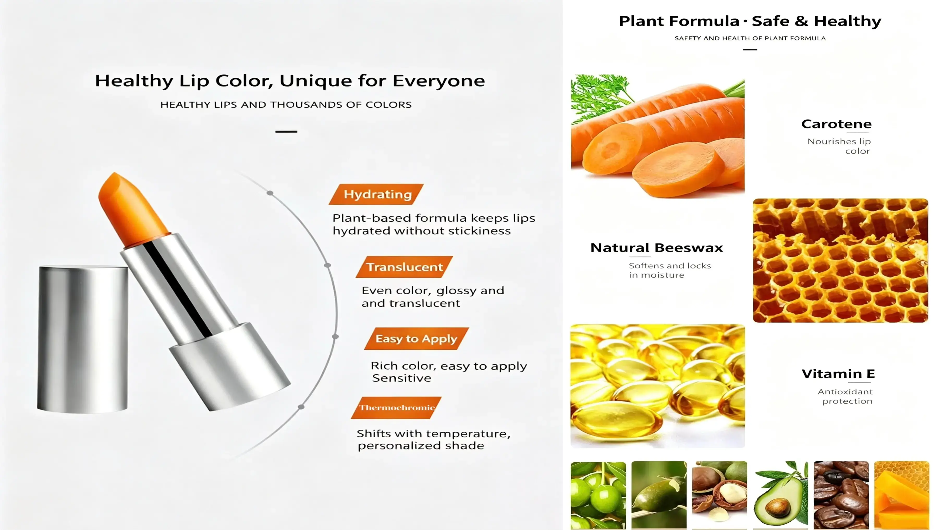 Carotene Natural Lip Balm 2 Carotene Natural Lip Balm 2